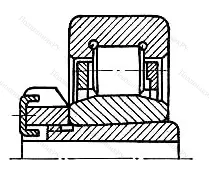 Подшипник  602748 размер 240x440x82/125 от производителя  ГПЗ-1 Подшипник  602748 размер 240x440x82/125 от производителя  ГПЗ-1