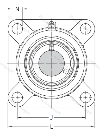 Подшипниковый корпус FY 511 M в Подольске
