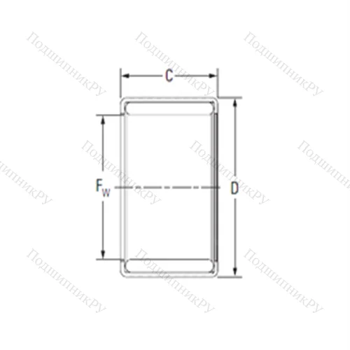 Подшипник игольчатый радиальный Y 2220