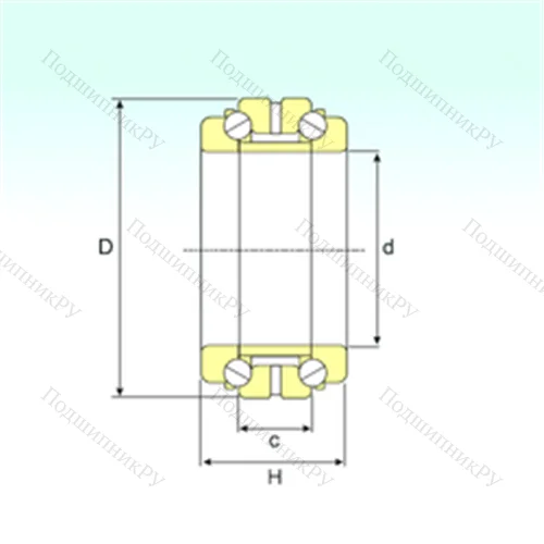 Подшипник шариковый упорно-радиальный 234960