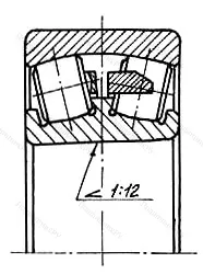 Подшипник  113519 (22219K) размер 95x170x43 от производителя  CRAFT