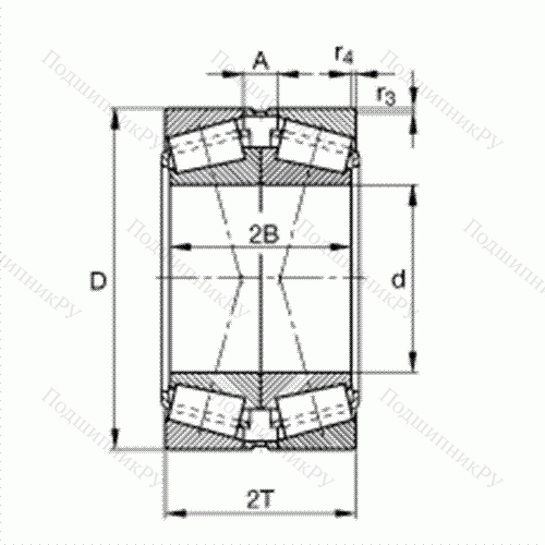 Подшипник роликовый конический 33021-N 11CA от производителя  FAG Подшипник роликовый конический 33021-N 11CA от производителя  FAG