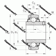 Подшипник GYE 25-KRR-B в Подольске Подшипник GYE 25-KRR-B в Подольске