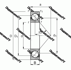 7007A 5TRV 1VSUMP 3 радиально-упорный шпиндельный подшипник